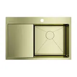 Кухонная мойка Omoikiri Akisame 78-LG-R (4973086) светлое золото