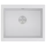 Кухонная мойка Paulmark Gera 60 (550*460) Белый матовый 431/WH