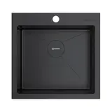 Кухонная мойка Omoikiri Akisame 51-GB (4997013) графит
