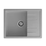 Кухонная мойка Granfest Quadro 650L (650*500) Серый