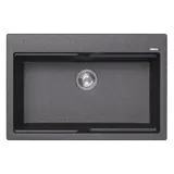 Кухонная мойка Florentina Ромия 770 (770*510) Черный