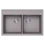 Кухонная мойка Florentina Тоскана 820 (820*510) Грей