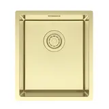 Кухонная мойка Paulmark Lassan 38 UNI (380*440) Светлое золото LG