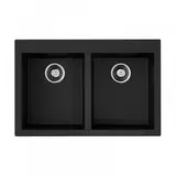 Кухонная мойка Omoikiri Bosen 80-2-BL (4993836) Черный