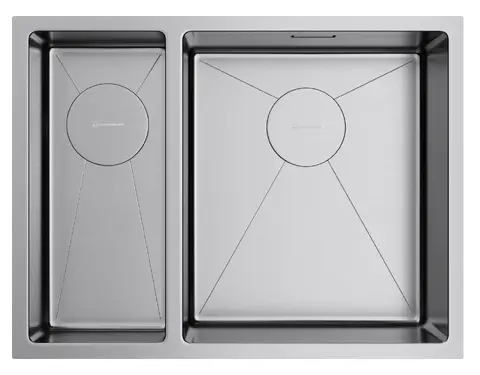 Кухонная мойка Omoikiri Taki 58-2-U/IF-IN-R (4993767) нержавеющая сталь