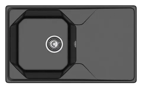 Кухонная мойка Granfest Unique 840L (840*500) Черный