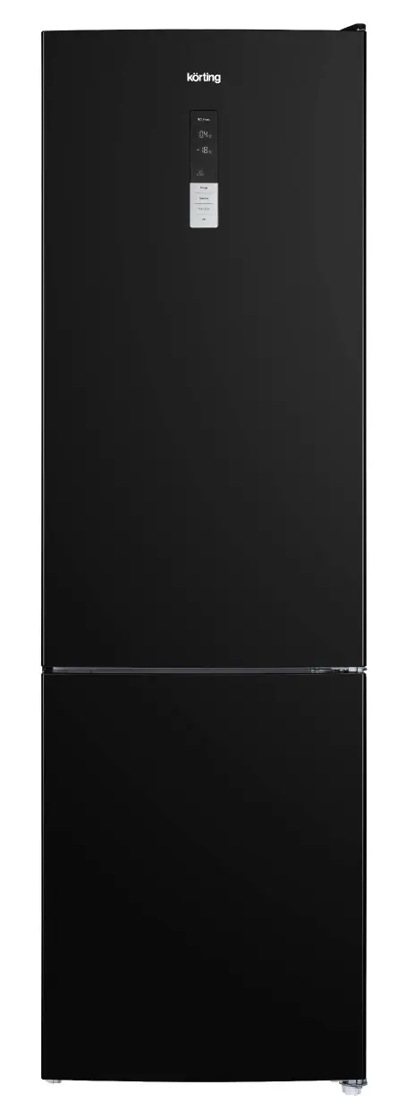 Отдельностоящий холодильник Korting KNFC 62370 N (Черный)