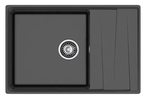 Кухонная мойка Granfest Level 760L (760*500) Черный