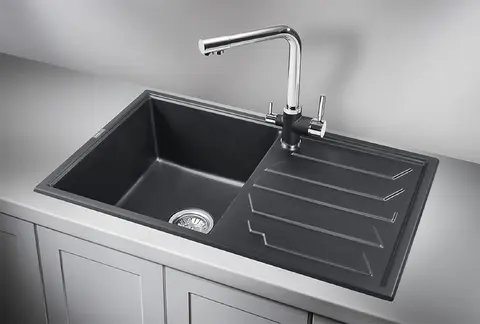 Кухонная мойка Granula GR-8002 (800*500) Шварц