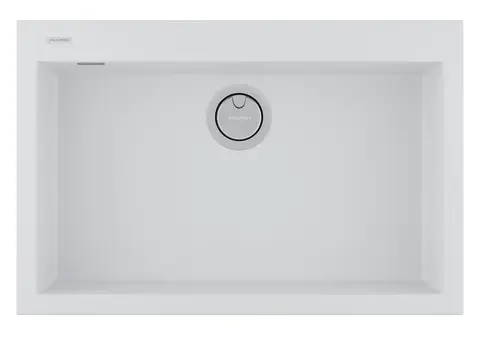 Кухонная мойка Paulmark Decoration 76 (760*500) Белый матовый WH