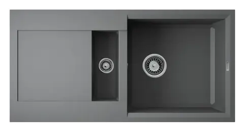 Кухонная мойка Omoikiri Sakaime 86-2-PL (4993203) Платина