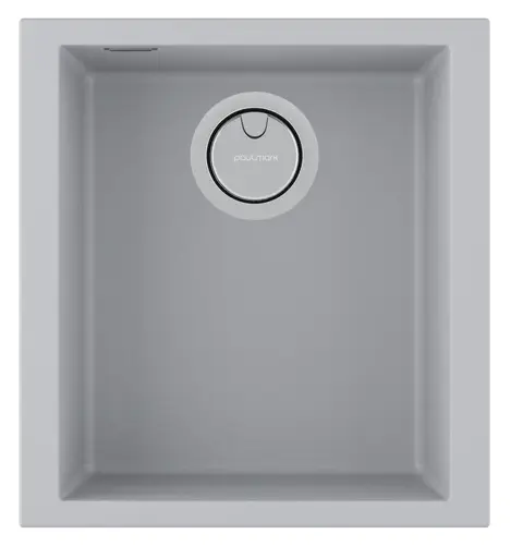 Кухонная мойка Paulmark Neo Classic 41 (410*435) Urban grey